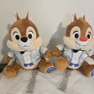 NEW With Tags set of Disney100 Chip & Dale plush toys. 